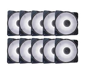 Co1012l-wh Apevia Cosmos 120mm White Led Ultra Silent Case Fan With 16 Leds