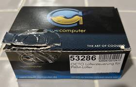 53286 Aqua Computer Aquacomputer Octo Fan Controller For Pwm-fan With Temperature Sensor 5v 12v