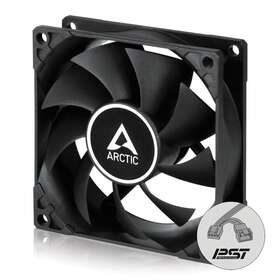 Acfan00204a Arctic F8 Pwm Pst Black 80 Mm Case Fan With Sharing Technology Pc