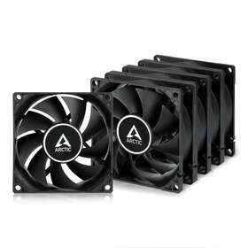 Acfan00234a Arctic F8 Black 5 Pack 80 Mm Standard Case Fan Quiet Motor Computer Pc B-stock