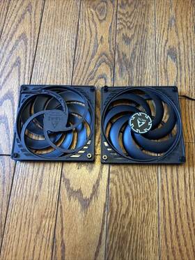 Acfan00268a Arctic P14 Slim Pwm Pst Case Fan 140mm X2