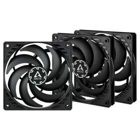 Acfan00275a Arctic P12 Slim Pwm Pst 3 Pack 120 Mm Case Fan Pressure-optimised B-stock