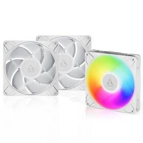 Acfan00321a Arctic P14 Pro A-rgb White 3 Pack Case Fan Pc Cooler 14 Cm