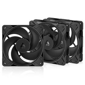Acfan00332a Arctic P12 Pro Reverse 3 Pack Fan Pc Case 120mm Black Flow Inversed Silent