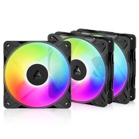 Acfan00333a Arctic P12 Pro Reverse A-rgb 3 Pack Fan 120 Mm Pc Case Flow 12cm