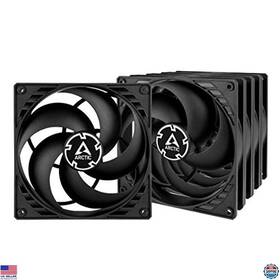 B07hc9zwdn Arctic 140mm Case Fan 5 Pack Pressure-optimized Quiet Motor 1700 Rpm Black