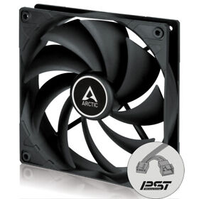 Acfan00219a Arctic F14 Pwm Pst Black 140 Mm Case Fan Quiet Motor 200-1350 Rpm Pc