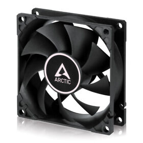 Acfan00245a Arctic F8 Silent Black 80 Mm Case Fan Cooler Computer Almost Inaudible B-stock