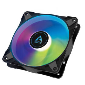 Acfan00231a Arctic P12 Pwm Pst A-rgb 0db Black 120 Mm Case Fan Static Pressure Pc