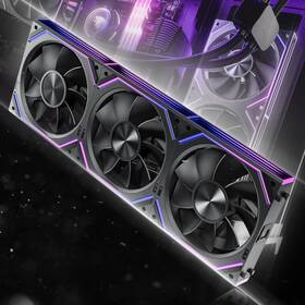 Asiahorse 445001157194 Dawn 120mm Case Fan Argb Pwm 1850rpm/71cfm Airflow Forward And Reverse