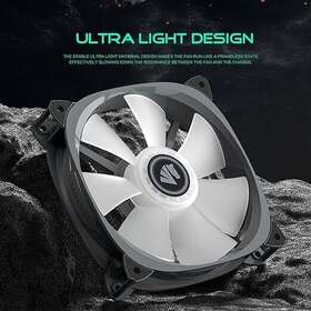 Asiahorse 741650864276 120mm Argb Case Fans 3 Pack