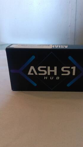 Ash-s1 Asianhorse Ash S1 Case Fan Black With Hub And Remote Control