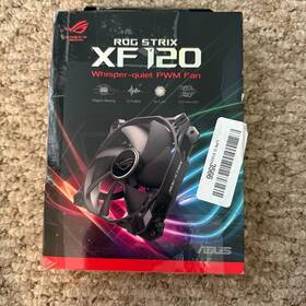 Xf120 Asus 12345 Rog Strix Whisper-quiet 4-pin Pwm Fan For Pc Cases Radiators Or