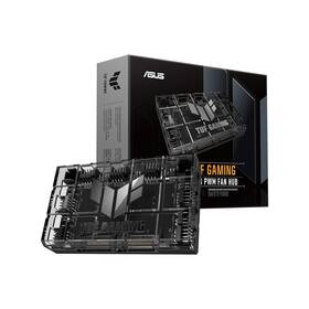 Asus 313053357312 Tuf Gaming Argb Pwm Fan Hub Connects Six Case Fans And Rgb Connec