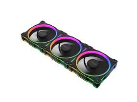 90da00i0-b08020 Asus Prime Mr120 Argb Fan Black Triple Pack 28mm Extra-thick Frame Quiet