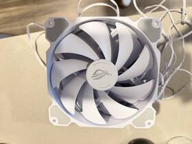 Asus Tc14025 4x Rog Hyperion 12hm-p 140mm Pwm 4-pin Pc Computer Case Fans White
