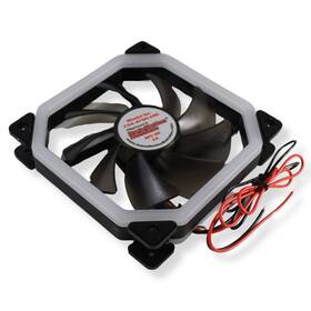 Fan-4712lerg Audiopipe 12v Ultra Quiet Amplifier Cooling Fan With Rgb Led Lights Installation Solution