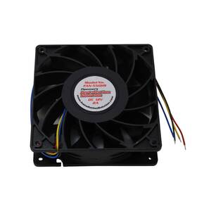Fan-550hs Audiopipe 12 Volt 2.0a Square High-speed 50 Cfm Waterproof And Quiet Cooling Fan