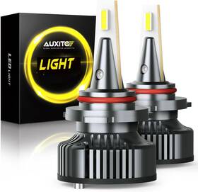 Auxito 313032119191 9005 Hb-3 Bulbs 30000lm 6500k Cool White 10 Min Install 50000hrs Lifes
