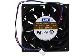 Dbtb1238b4u-031 Avc Extreme Strong Air Flow 24v 120x120x38mm Dc 1.76a Tach Output 3-wire Fan