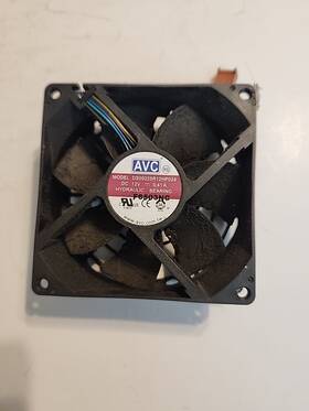 Ds09225r12hp024 Avc Genuine Fan Dc 12v 0.41a 4pin Free Shipping