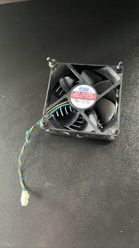 Ds09225r12hp075 Avc 92x92x25mm 12v 0.41a 4-pin Hydraulic Bearing Fan