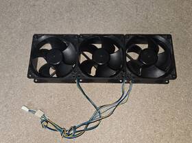 Ds09238b12hpfaf Avc Lot Of 3 9038 92mm 9cm 12v 0.90a 4-wire High Speed Pwn Fan
