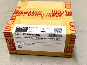 B3247591dk Barco Fan Axial 60x25 Mm 24 Volt 15 L/s 48db For Dp-1200