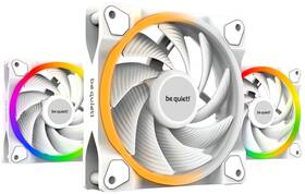 Be Quiet 260052190234 Light Wings White 120mm Pwm Triple Pack High Speed Premium Argb Low Noise Coolin