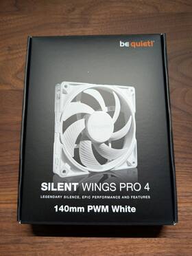Be Quiet 260052191101 Silent Wings Pro 4 140mm Pwm Fans White