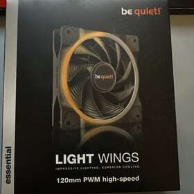 Bl072 Be Quiet Light Wings Pwm Argb 120mm Case Fan Brand New