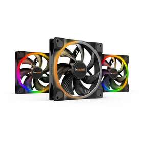 Bl078 Be Quiet Light Wings 140mm Pwm Premium Argb Cooling Fan 4-pin Triple Pack