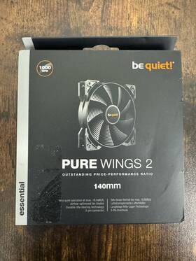 Bl082 Be Quiet Pure Wings 2 140mm Premium High Speed Low Noise Case Cooling Fan