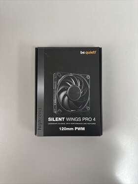 Bl098 Be Quiet Silent Wings Pro 4 Pwm 120mm Case Fan - Black