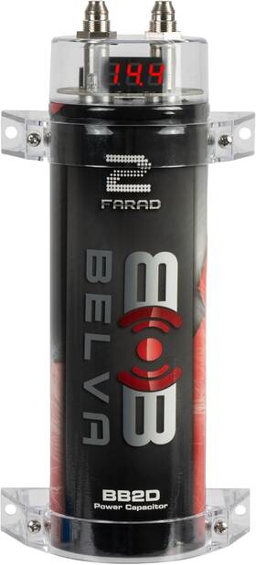 Bb1d-bb2d-parent Belva Bb2d 2.0 Farad Capacitor With Digital Red Display Perfect For Systems