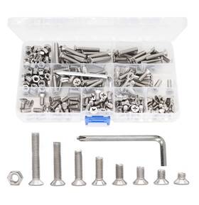 M5-0.8 Binifimux Cf-822 230pcs X 6mm/8mm/10mm/12mm/16mm/20mm/25mm/30mm Flat Counters
