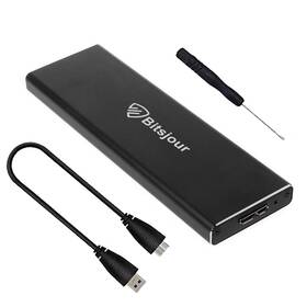 Bje0012a Bitsjour Macbook Air 2012 Ssd Enclosure 7 17 Pin 5gbps Usb 3.0 External Portable Case
