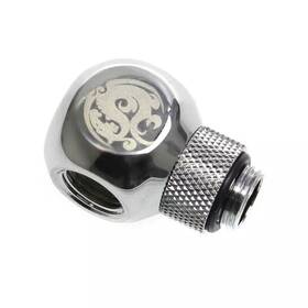 Bitspower 711946734640 International Bp-tr-c Ottone Argento G1/4 Inch Silver Shining
