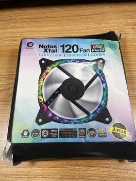 Bitspower 712914786050 Touchaqua Notos Xtal 120 Fan Rgb 1800rpm - 120mm