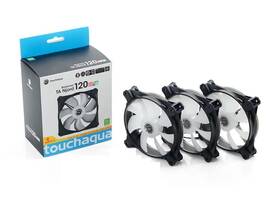 Bpta-fx120-drgb-3 Bitspower Touchaqua Njord 120 Pwm Fan Digital Rgb 3pcs Parts