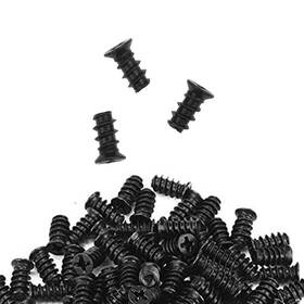 B00785i5zm Blacell Black Pc Computer Case Fan Screws - 50 Pack For Convenient Storage
