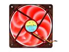 Bld-12025v1r Masscool Lot Of Desktop Ball Bearing Dc Red Leds Fan
