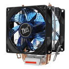 Lga775-1156 Bmh9412118 Cpu Cooler Led Dual Fan Quiet Heatsink For Intel Amd