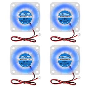 13473st-1 Branded01 4pcs 5010 Cooling Fan 5v Rgb 50x50x10mm Dc 50mm Brushless Fans 10mm F