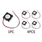 Brushless Dc Cooling Blower Fan 12v 0.05a 2010 20x20x10mm Sleeve 2 Pin Wire