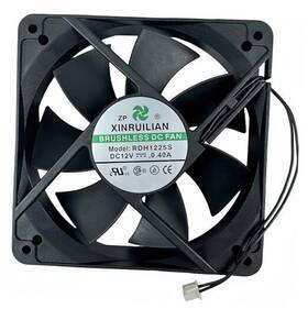 Bskjus Rdh1225s For Xinruilian Brushless Dc Fan 12v 0.40a 120x120x25mm 2-wire