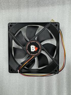 Buyminers.ca 695937347511 High Airflow Pc Case Fan 120mm 3pin 3000rpm Dual Ball Bearing Pack Of 3