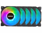 C8123-5-usa Uphere Wireless Rgb Led Case Fan Quiet Edition High Airflow