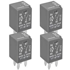 135027534p Casalytics 13502753 2753 Automotive Relays Pack Of 4 12vdc 20a 4-pin Mini Micro M