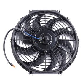 104486-5210-1421032931 Cciyu 12inch Slim Radiator Cooling Fan Push Pull Electric 12v Mount Kit Black